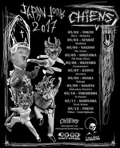 CHIENS JAPAN TOUR 2017
