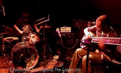 Drums And Sitar Against The Larsen