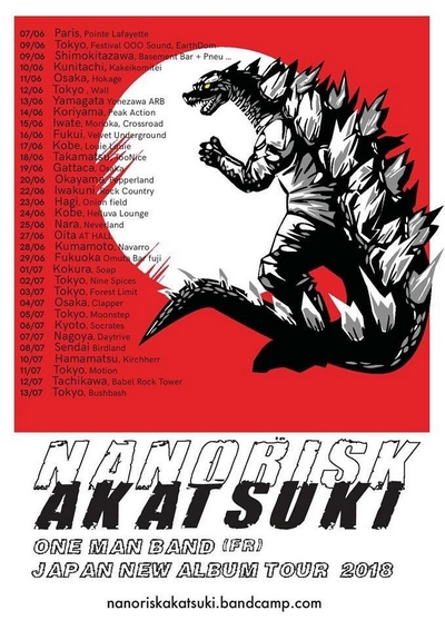 NANORISK AKATSUKI Japan Tour 2018