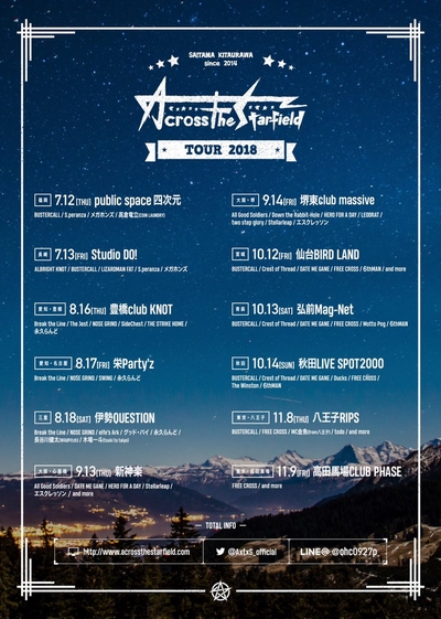 Across the Strafield TOUR 2018