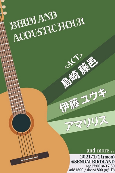 BIRDLAND ACOUSTIC HOUR